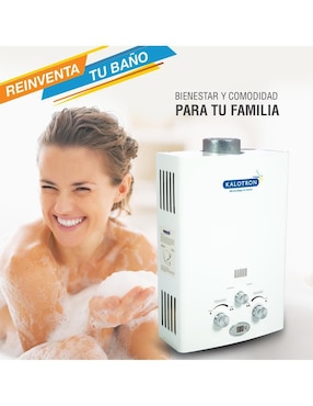 Calentador instantáneo Kalotron KA-INS-078LP-01 7 L gas lp