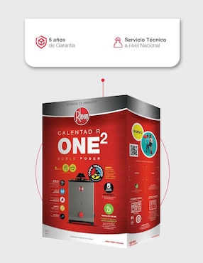 Calentador de paso Rheem HRT-CHL13P 13 L gas lp