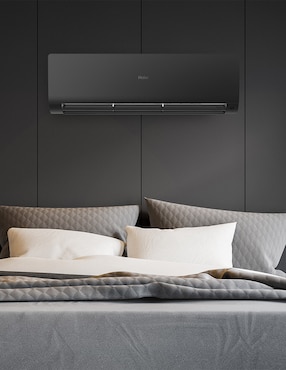 Aire acondicionado mini split inverter Haier frío y calor 18,000 BTU HS18HFB13MI 220 V