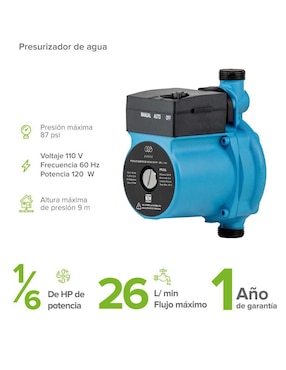 Calentador instantáneo avera c6lnatpr26l 6 l gas lp