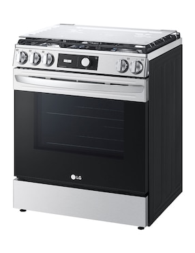 Estufa de piso a Electrónica Lg Lupin 2 76 cm LRGL5843S de 5 quemadores