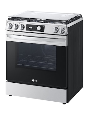 Estufa de piso a Gas LP Lg 76 cm LRGL5841S de 5 quemadores