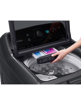 Lavadora Mabe 25 kg automática carga superior lmp75201wdab0