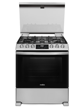 Estufa de piso a Gas LP Mabe Ultimate 72 cm EMH7614DATMSS0 de 6 quemadores