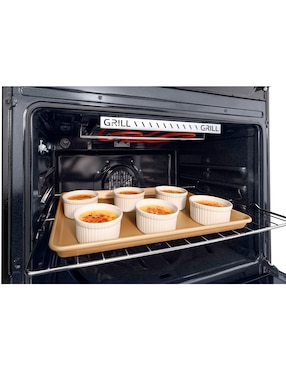 Estufa de piso a Gas LP Mabe Ultimate 72 cm EMH7614DATMSS0 de 6 quemadores