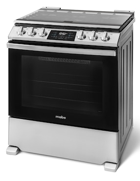 Estufa de piso a Gas LP Mabe Ultimate 72 cm EMH7614DATMSS0 de 6 quemadores