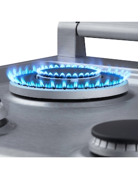 Estufa de piso a Gas LP Mabe Ultimate 72 cm EMH7614DATMSS0 de 6 quemadores