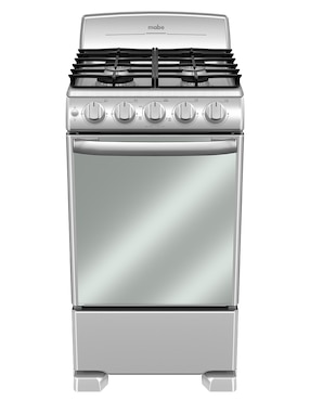 Estufa de piso Mabe Ultimate Estufa: 50 cm. Campana: 50 cm EM5043CMPU501G de 4 quemadores