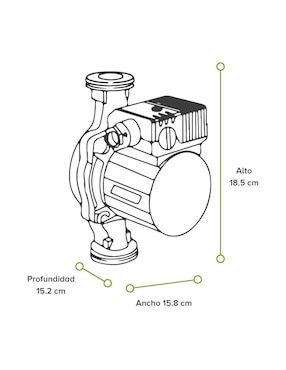 Bomba de agua alto caudal Avera 2.5 hp