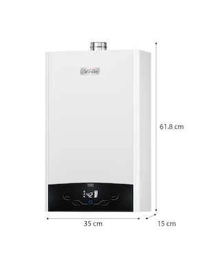 Calentador instantáneo Calorex PLENUS 16 LP 16 L gas lp