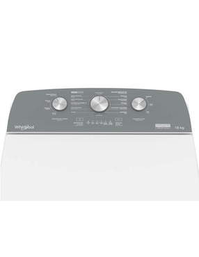 Lavadora Whirlpool 18 kg semiautomática carga superior 8mwtw1813mjm