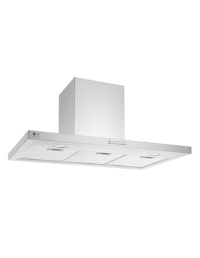 Combo estufa de piso a gas lp Lg Lupin 2 74 cm LG.EST.LRGL5847S+CAM de 5 quemadores + campana