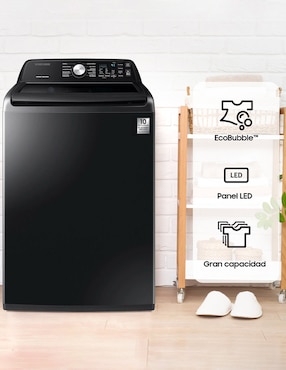 Lavadora Samsung 21 kg automática carga superior WA21B3554GV/AX