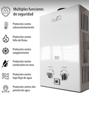 Calentador instantáneo Stay Elit CALE-02 12 L gas lp