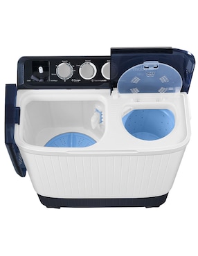 Lavadora doble tina Mabe semiautomática carga superior LMDX224HBAB0