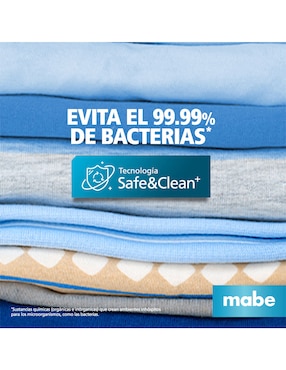 Lavadora doble tina Mabe semiautomática carga superior LMDX224HBAB0