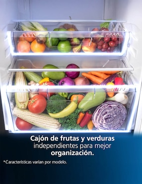 Refrigerador Bottom mount Mabe 11 pies cúbicos tecnología Home energy saver RMB300IZMRX0