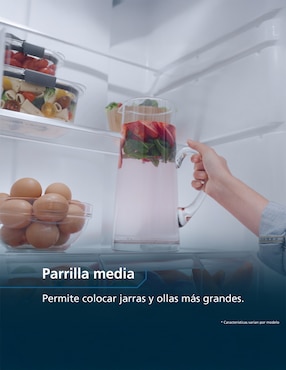 Refrigerador Bottom mount Mabe 11 pies cúbicos tecnología Home energy saver RMB300IZMRX0
