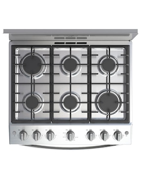Estufa de piso a gas lp Whirlpool 76cm WFR3400D de 6 quemadores