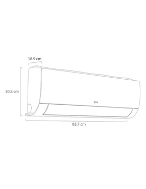 Aire acondicionado mini split inverter Lg frío 12000 btu vx121c3
