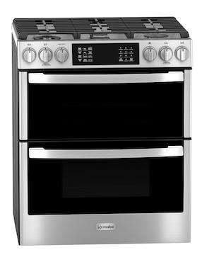 Estufa de piso a gas natural Io Mabe 76 cm IO950FS0 de 5 quemadores