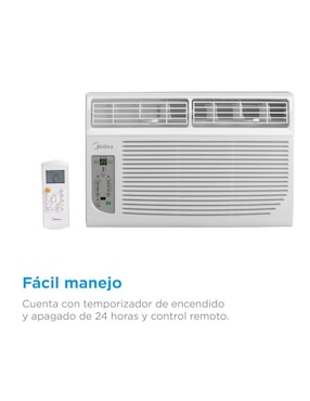 Aire acondicionado de ventana Midea frío 12000 BTU MAW12C1OUM 110 V