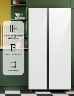 Refrigerador dúplex Samsung 28 pies cúbicos inverter y no frost y fábrica de hielo RS28CB760A12EM