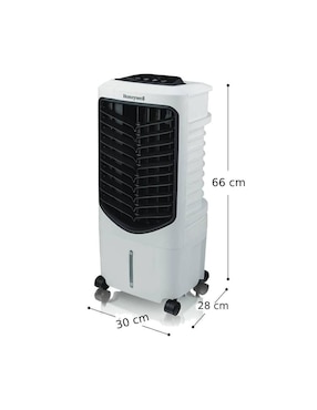 Enfriador evaporativo Honeywell frío 10 L TC09PE 127 V