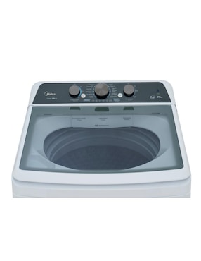 Lavadora Midea 21 kg automática carga superior ma500w21/w