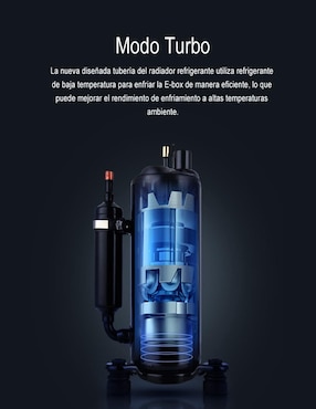 Aire acondicionado mini split Midea frío 12000 BTU MAS12C1FVR 110 V
