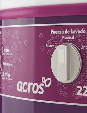 Lavadora Acros 22 kg manual carga superior alf-2253em
