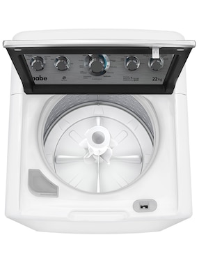 Lavadora Mabe 22 kg automática carga superior LMA72215WBAB1