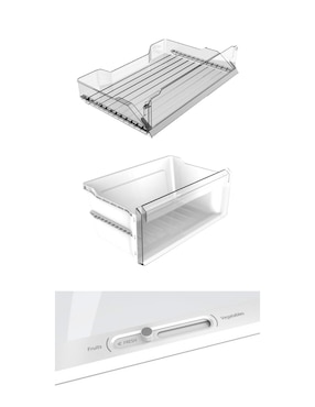 Refrigerador top mount Teka 15 pies cúbicos inverter no frost y fábrica de hielo RTF34700SSMX