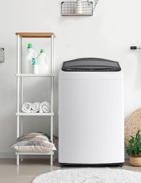 Lavadora LG 18 kg automática carga superior WT18WV6