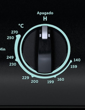 Estufa de piso a gas Acros 50 cm AW-1001B/NAW-1001B de 4 quemadores
