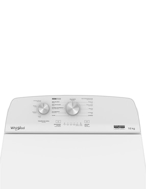 Lavadora Whirlpool 16 kg automática carga superior 8mwtw1612mjq