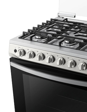 Estufa de piso a gas natural/lp Samsung 76.7 cm NX52T5411MS/AX de 6 quemadores