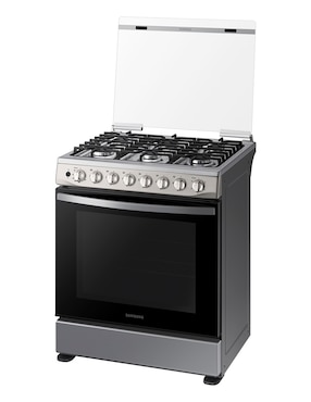 Estufa de piso a gas natural/lp Samsung 76.7 cm NX52T5411MS/AX de 6 quemadores