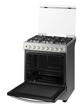 Estufa de piso a gas natural/lp Samsung 76.7 cm NX52T5411MS/AX de 6 quemadores