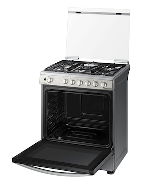 Estufa de piso a gas natural/lp Samsung 76.7 cm NX52T7422MS/AX de 5 quemadores