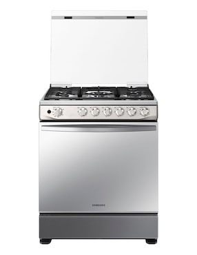 Estufa de piso a gas natural/lp Samsung 76.7 cm NX52T7422MS/AX de 5 quemadores