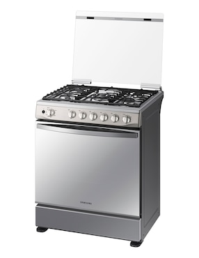 Estufa de piso a gas natural/lp Samsung 76.7 cm NX52T7422MS/AX de 5 quemadores