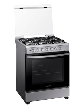 Estufa de piso a gas natural/lp Samsung 76 cm NX52D3000MV/AX de 6 quemadores