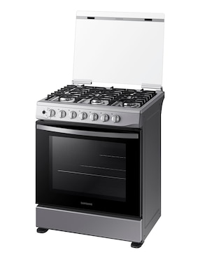 Estufa de piso a gas natural/lp Samsung 76 cm NX52D3000MV/AX de 6 quemadores