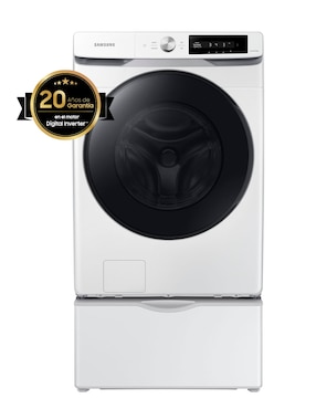 Lavadora Samsung 22 kg automática carga frontal f-wf22c640wcp