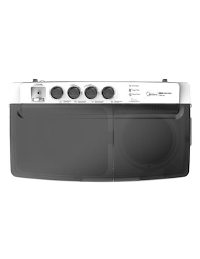 Lavadora doble tina Midea 13 kg semiautomática carga superior mt100w130/w-mx