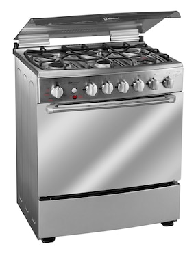 Estufa de piso a gas natural/lp Koblenz 76 cm KZ.EST.FIRENZE.FRYER. de 6 quemadores