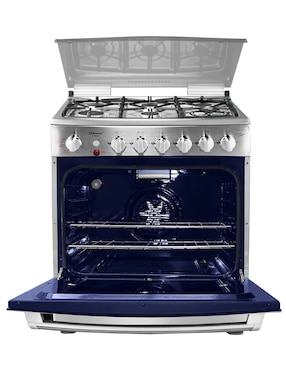 Estufa de piso a gas natural/lp Koblenz 76 cm KZ.EST.FIRENZE.FRYER. de 6 quemadores