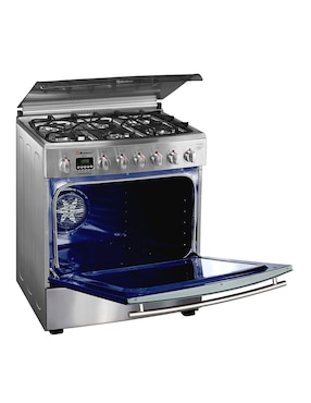 Estufa de piso a gas natural/lp Koblenz 76 cm KZ.EST.BERNA.FRYER de 6 quemadores