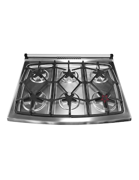 Estufa de piso a gas natural/lp Koblenz 76 cm KZ.EST.BERNA.FRYER de 6 quemadores